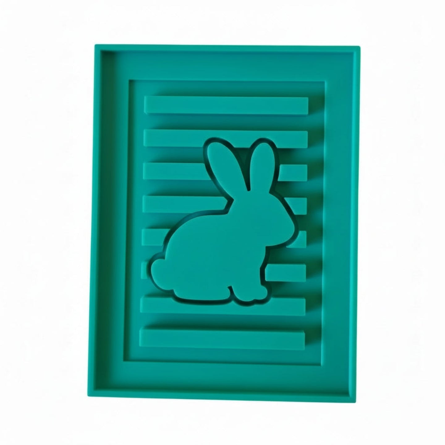 MF 121 Hase Osterhase Silikonform Laterne basteln Klötzchen Bastelholz