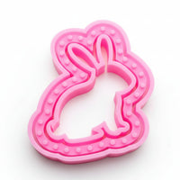 Silikonform - Licht Hase