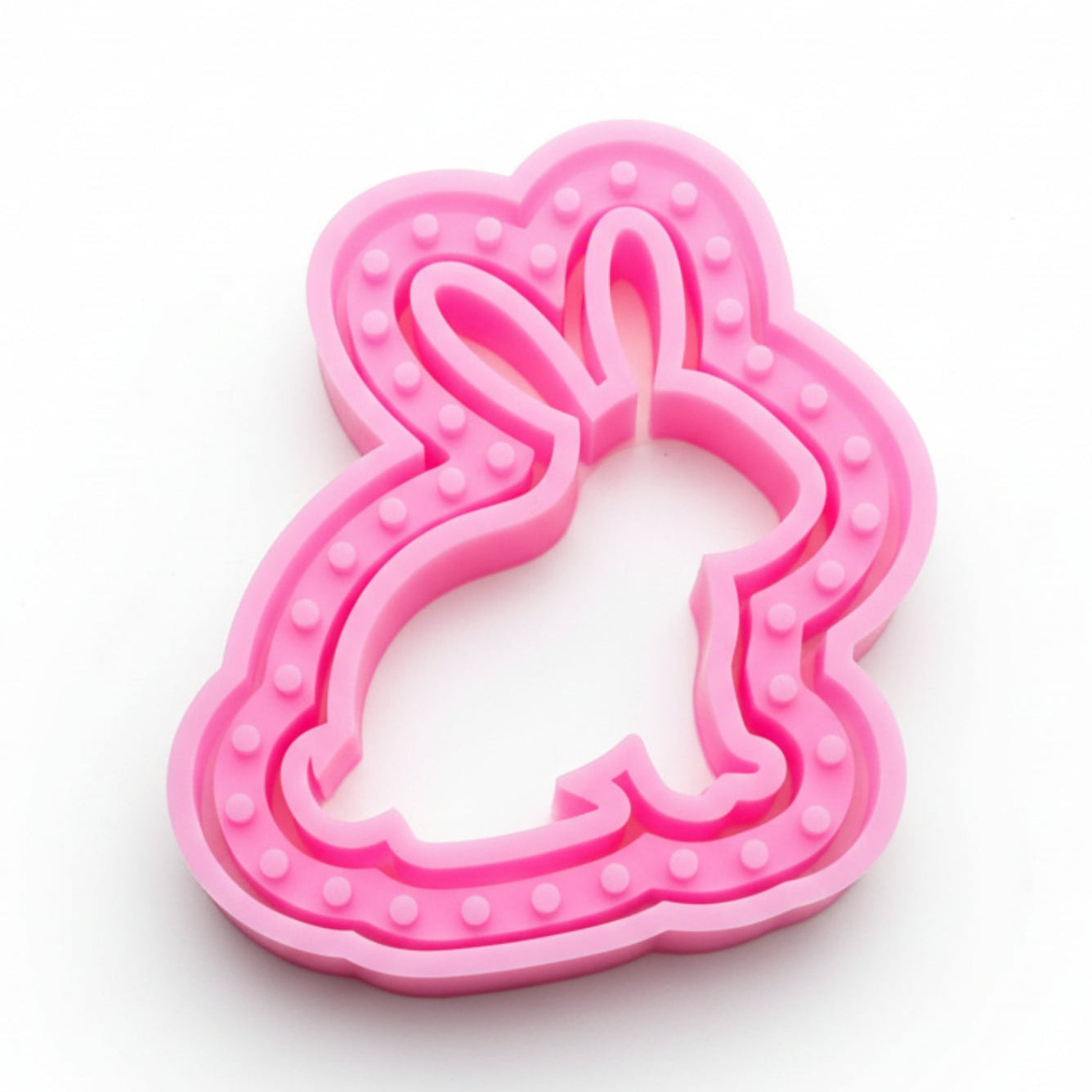 Silikonform - Licht Hase