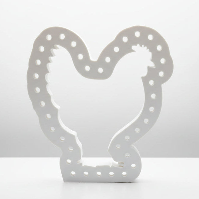 Silikonform - Licht Huhn