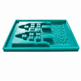 Grachtenhäuser Silikonform für Laterne und Bilder mit Easy-Sticks