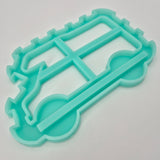 Wohnwagen Rahmen Silikonform gegossen und mit Easy-Sticks 