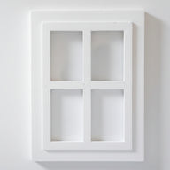 MF 65 Fenster gegossen aus Silikonform für Easy-Sticks Laterne