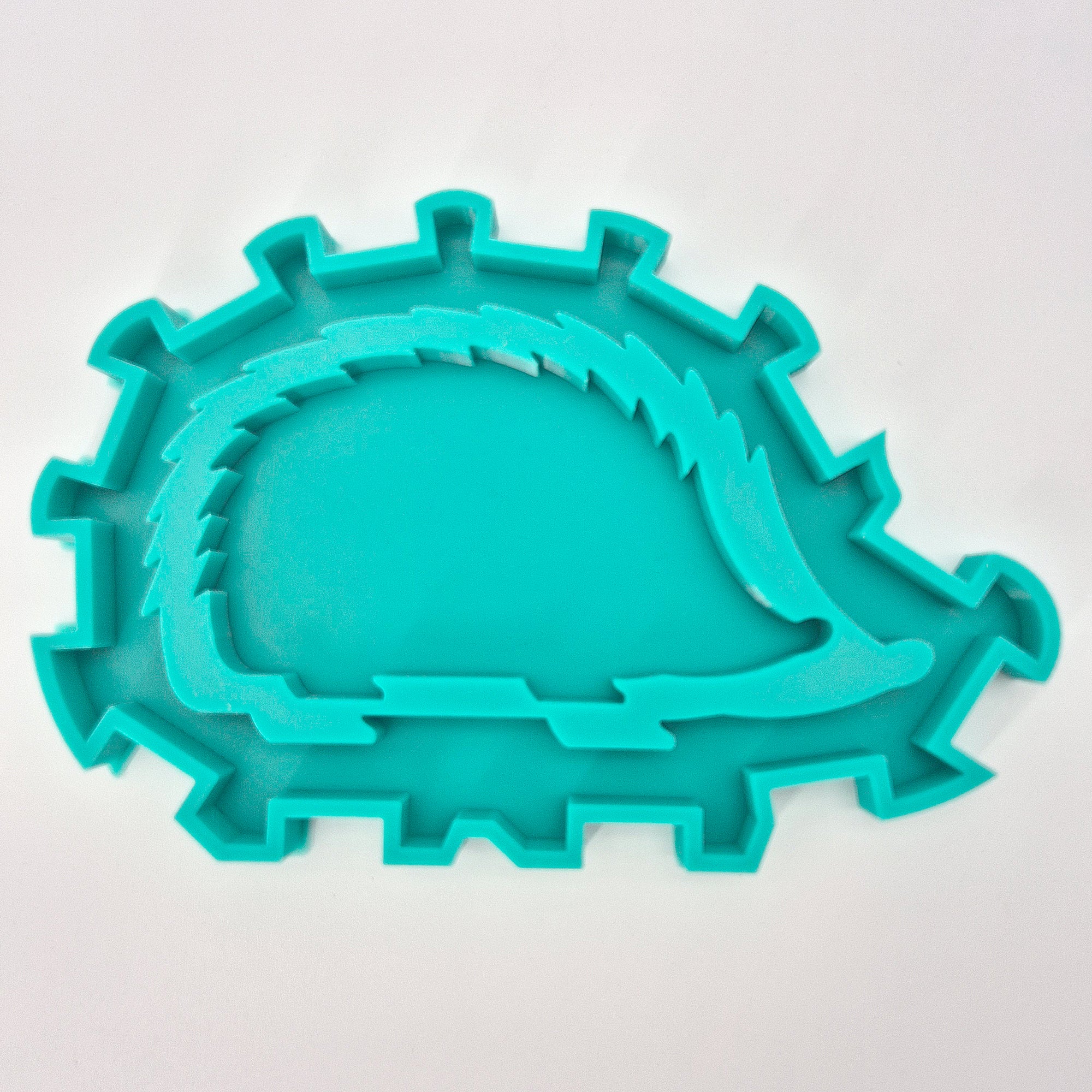 Silikonform - 2 in 1 Igel Rahmen Silikonform für den Herbst