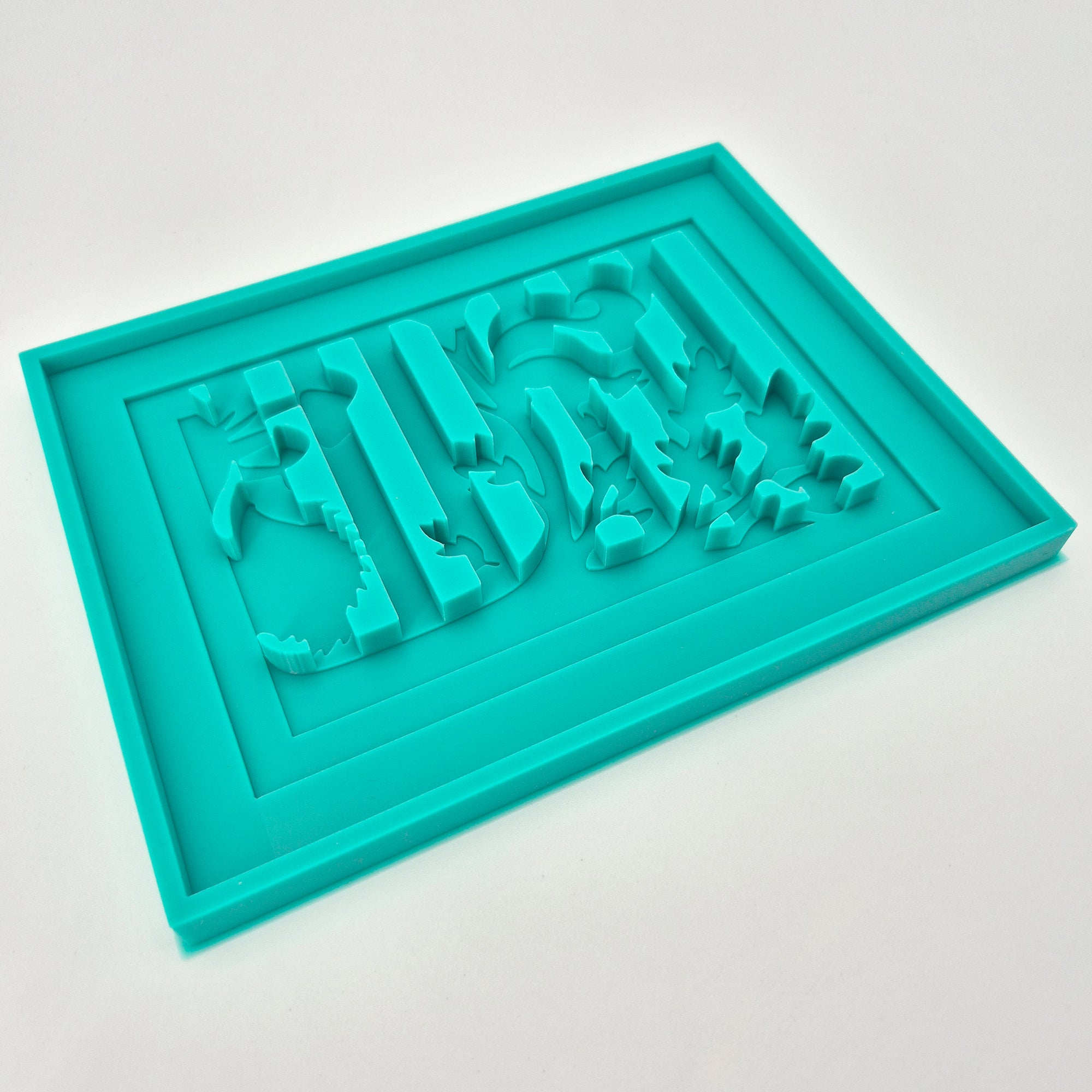 Silikonform - Herbst Laterne Seitenteil