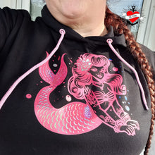 Lade das Bild in den Galerie-Viewer, Meerjungfrau Plotterdatei zum Downloaden Meer Idee Meerwelt brotdose Mädchen Plotteridee T-Shirt Geschenkidee für mädchen Pullover
