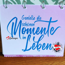 Lade das Bild in den Galerie-Viewer, &quot;Genieße die schönen Momente im Leben&quot; Plotterdatei
