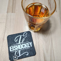 Stylische Untersetzer mit dem Monogramm "E" im eleganten Design, bereitgestellt von easy-sticks, perfekt für entspannte Abende.