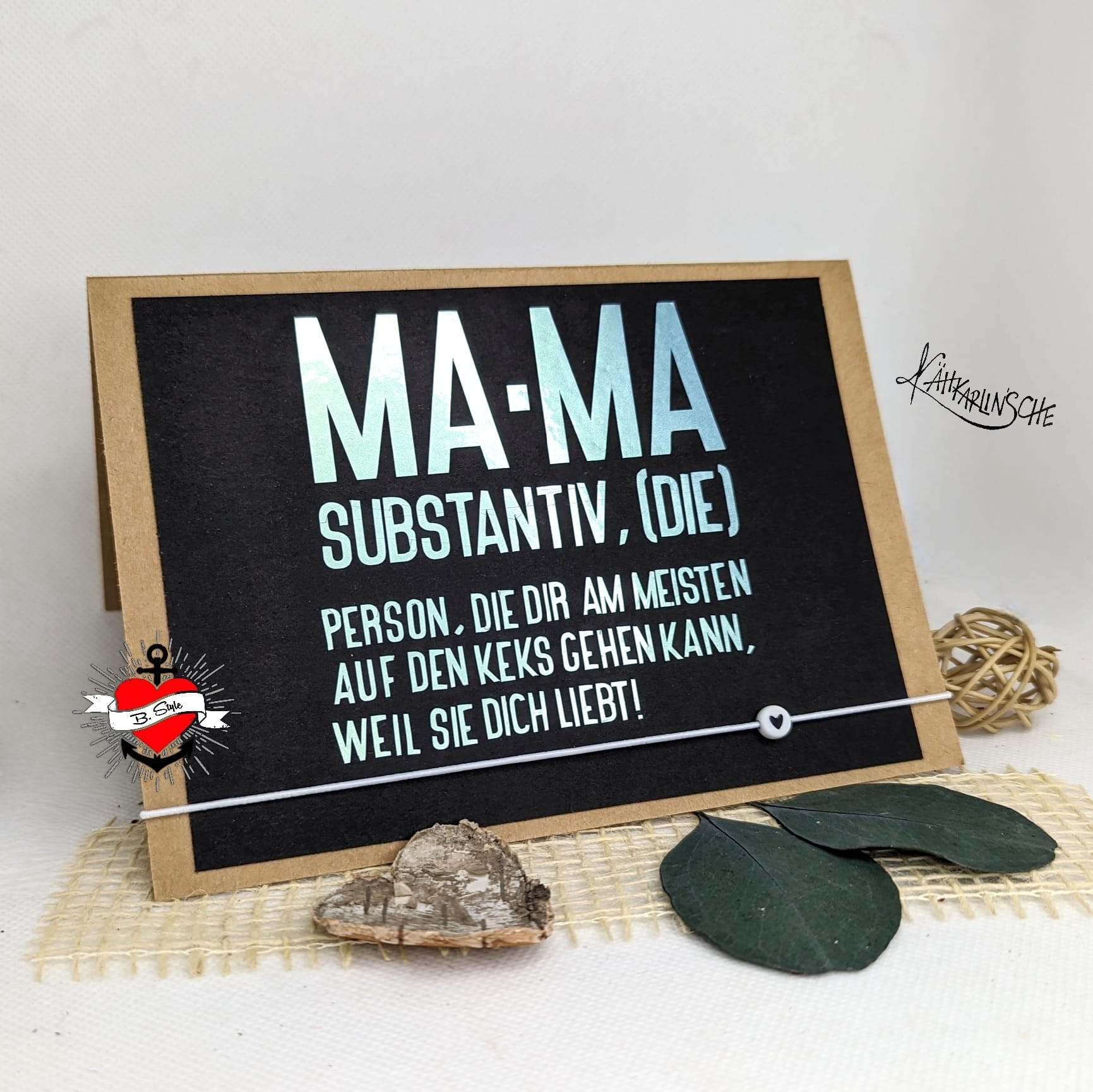 Mama Substantiv Mama Plotteridee Muttertag Hausregeln Mutter Geschenk Idee DIY Plotter