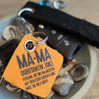 Mama Substantiv Mama Plotteridee Muttertag Hausregeln Mutter Geschenk Idee DIY Plotter Schlüsselanhänger 