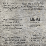 Mama Substantiv Mama Plotteridee Muttertag Hausregeln Mutter Geschenk Idee