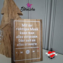 Lade das Bild in den Galerie-Viewer, Mit der richtigen Musik kann man alles vergessen. Oder sich an alles erinnern. Plotter Datei Plotterspruch Musik
