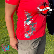 Lade das Bild in den Galerie-Viewer, Mysterious Freiheitsstatur Königin Plotteridee Plotter Frau Download Meerjungfrau T-shirtidee 
