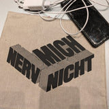 Nerv mich nicht Laserdatei zum Downloaden Grafiti Schriftart download