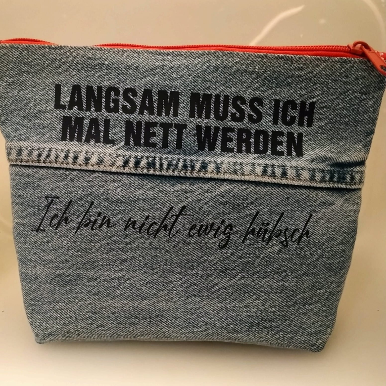 Langsam muss ich mal nett werden. Ich bin nicht ewig hübsch - Plotterdatei Plotterspruch Plotteridee