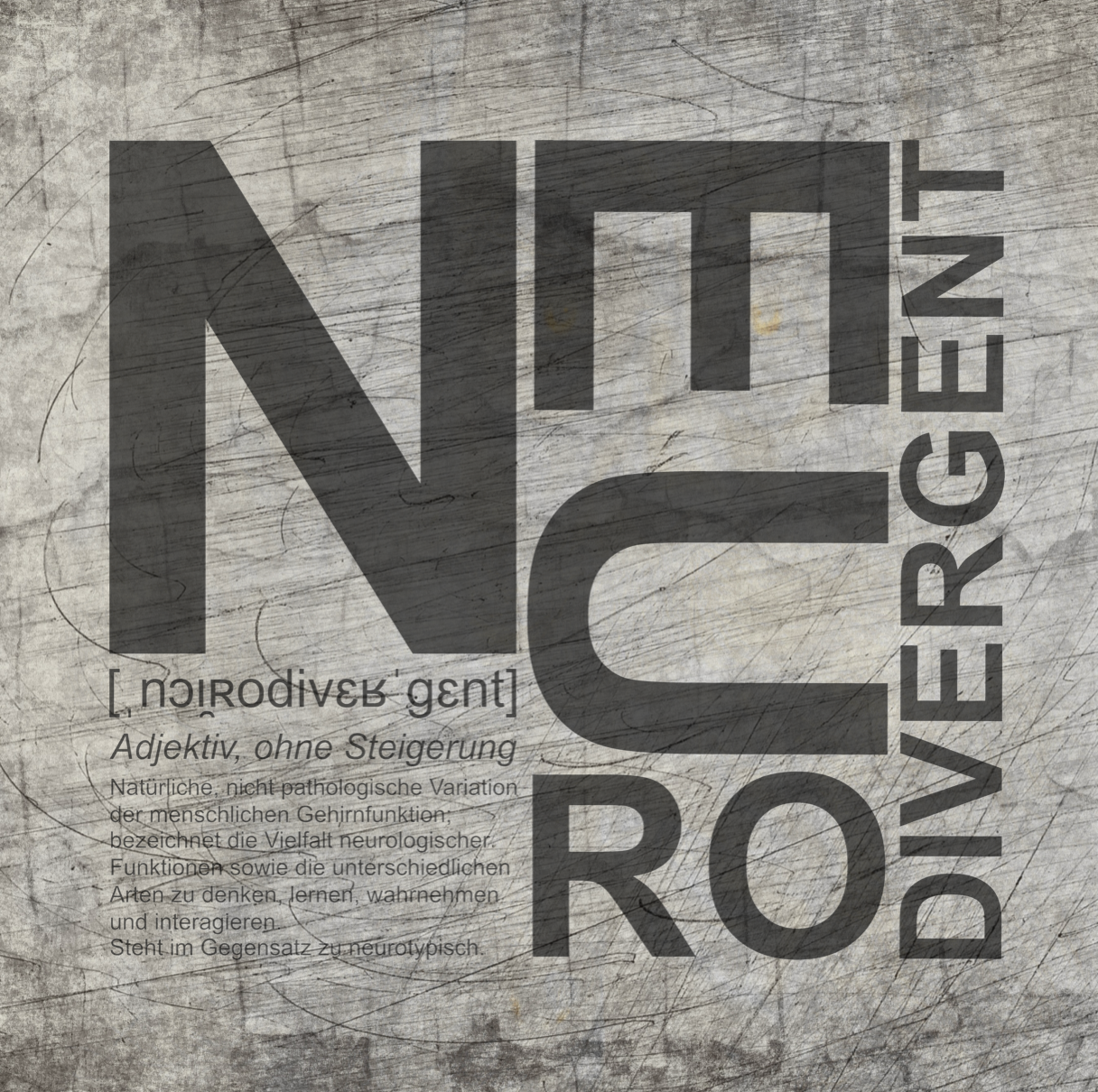 Neurodivergent Definition Plotterdatei zum plotten