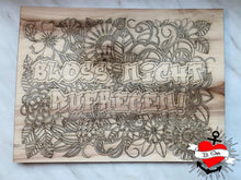 Lade das Bild in den Galerie-Viewer, Bloß nicht aufregen T-Shirt Plotterspruch idee Tasche Blumen Plotter datei zum Download Lasern laser
