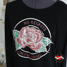 Lade das Bild in den Galerie-Viewer, No Regrets Plotterdatei Only Memories Rose

