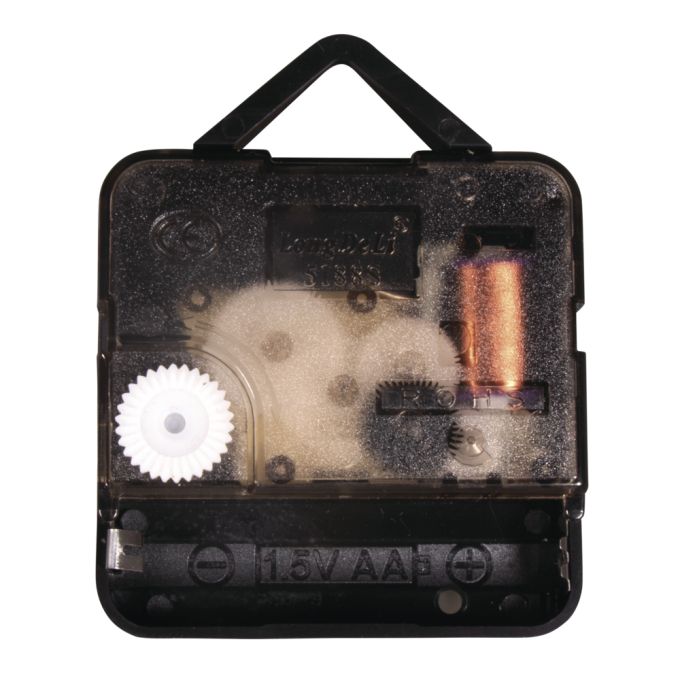 Quarz-Uhrwerk, 7,6mm ø, Rayher für Silikonform Easy-sticks