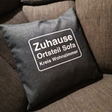 Ortsteil Sofa Kreis Wohnzimmer Kissen