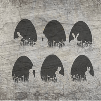 Ostereier Hase Blumenwiese Plotterdatei Plotter Datei zum Downloaden