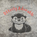 Otterly Adorable Tier Otter Plotterdatei datei