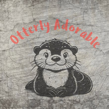 Lade das Bild in den Galerie-Viewer, Otterly Adorable Tier Otter Plotterdatei datei
