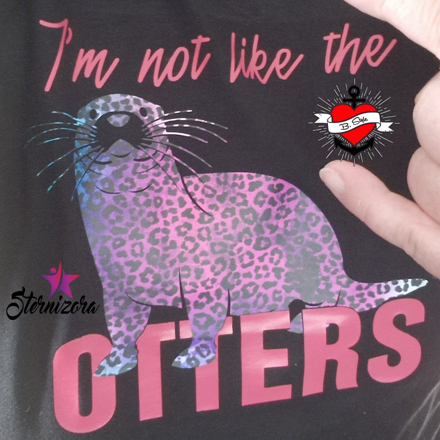 I am not like the Otters Plotterdatei Otter Plotteridee