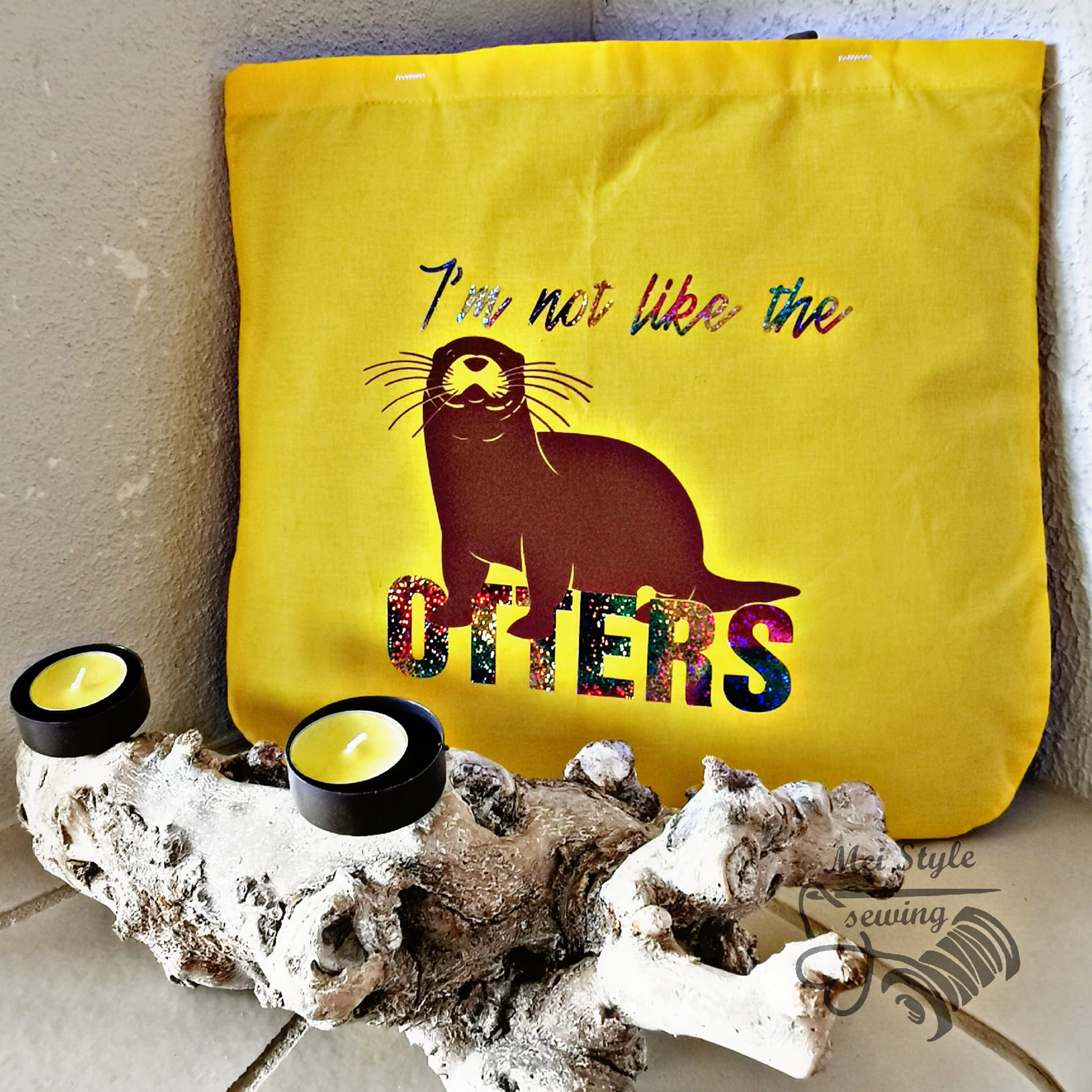 I am not like the Otters Plotterdatei Otter Plotteridee Flotters