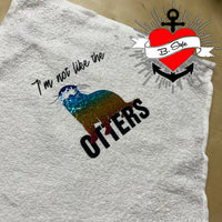 I am not like the Otters Plotterdatei Otter Plotteridee Flotters