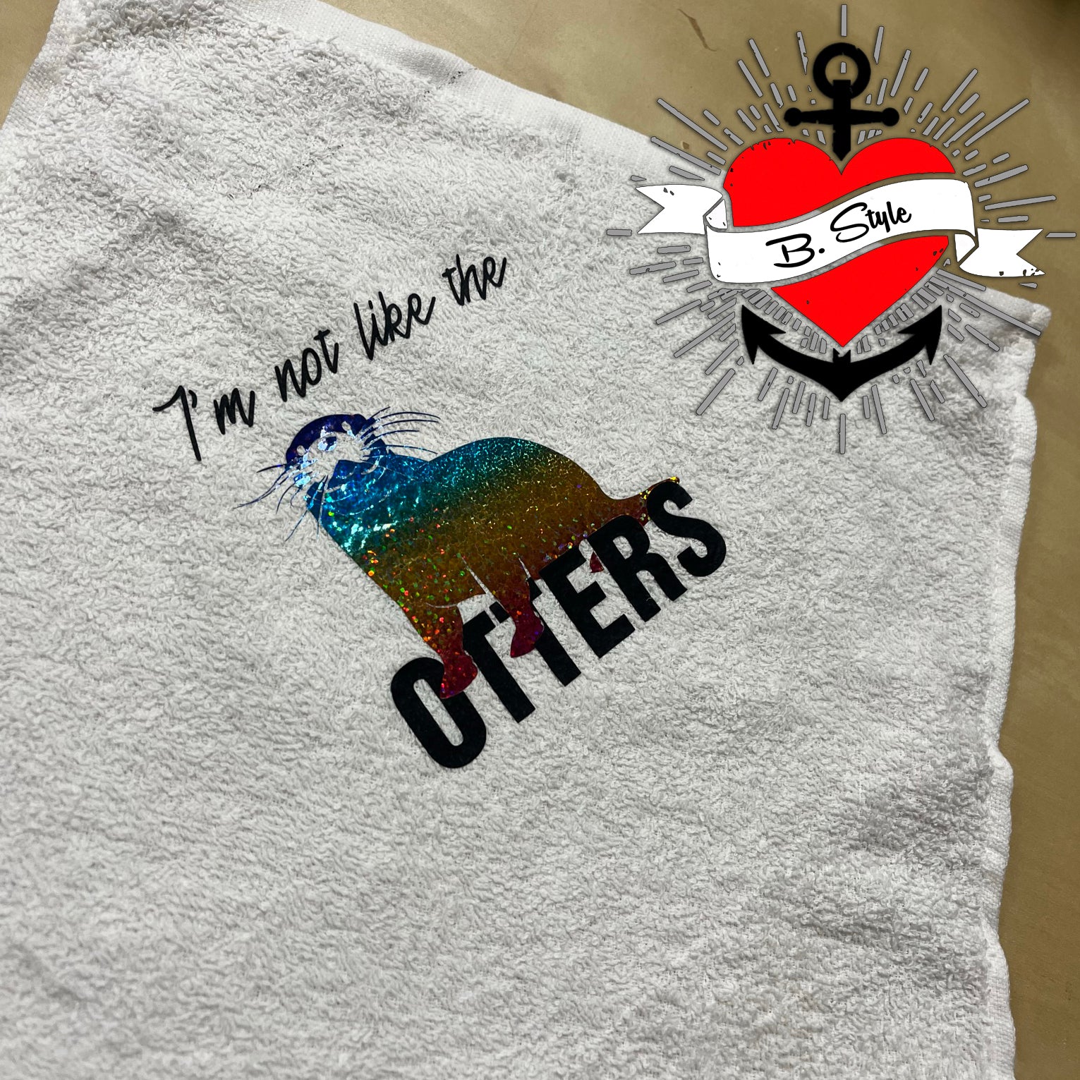 I am not like the Otters Plotterdatei Otter Plotteridee Flotters