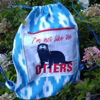 I am not like the Otters Plotterdatei Otter Plotteridee