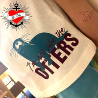 I am not like the Otters Plotterdatei Otter Plotteridee