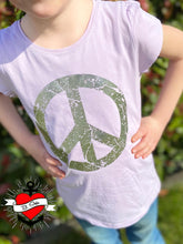 Lade das Bild in den Galerie-Viewer, &quot;PEACE&quot; Grunge Schriftart Plotterdatei
