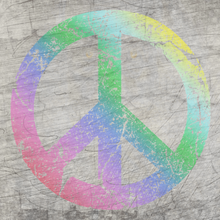Lade das Bild in den Galerie-Viewer, &quot;PEACE&quot; Grunge Schriftart Plotterdatei
