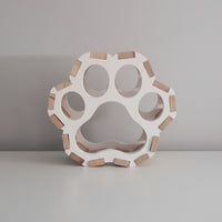Pfoten Silikonform 3D gebastelt mit Easy-Sticks 