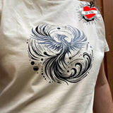 Phönix Plotterdatei T-Shirt Plotter datei zum Download riesen Vogel