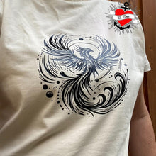 Lade das Bild in den Galerie-Viewer, Phönix Plotterdatei T-Shirt Plotter datei zum Download riesen Vogel
