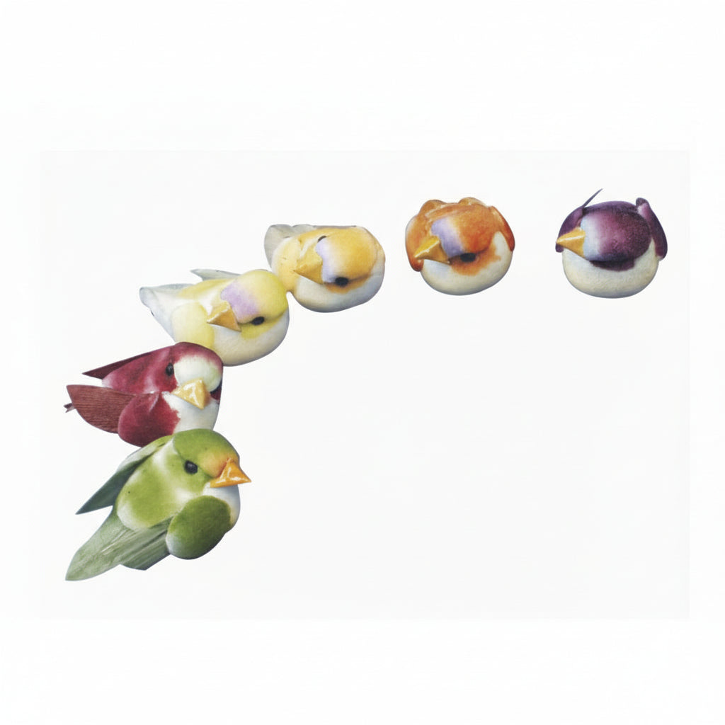 Pilzvogel zum Dekorieren Vögel