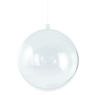 Weihnachtskugeln basteln - Plastik-Kugel, 8 cm ø