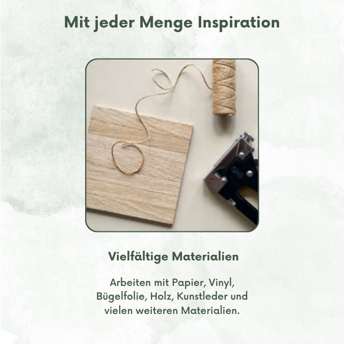 Plotten (kreativ.startup) Techniken und Projekte mit vielfältigen Materialien