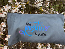 Lade das Bild in den Galerie-Viewer, &quot;Think positiver be positive&quot; Plotterdatei
