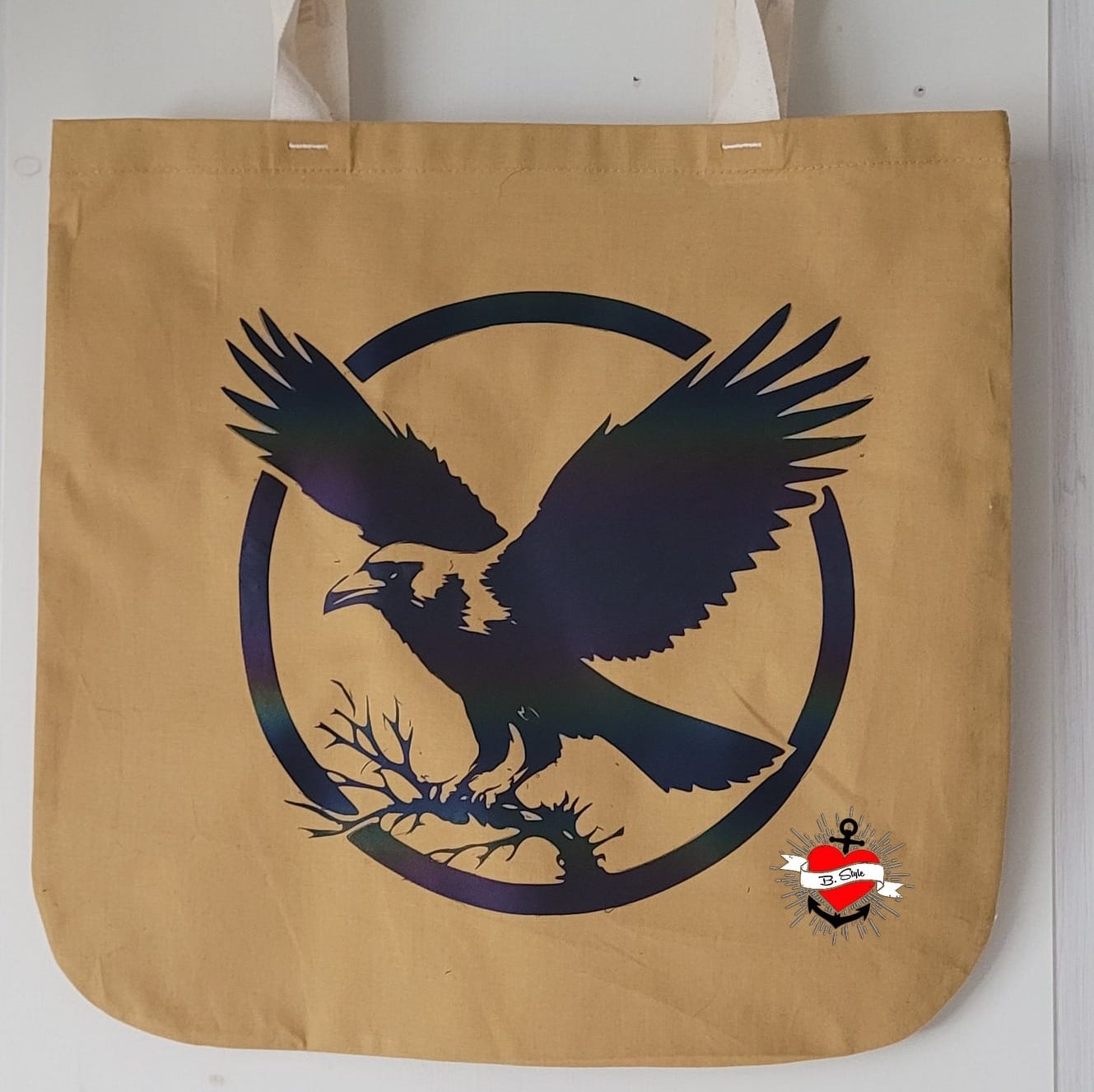 Rabe - Plotterdatei Bild Rabe Plotter download downlaoddatei vogel easy-sticks Tasche