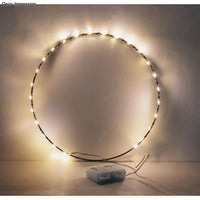 Mini LED-Lichterkette für Außen & Innen – 130 cm, 20 LEDs, warmweiß