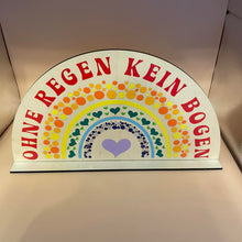 Lade das Bild in den Galerie-Viewer, Regenbogen - Ohne Regen keinen Bogen Plotterdatei Plotter Idee Regenschirm plotteridee holz
