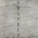 Ein kreatives Design aus der "Respekt" Plotterdatei von easy-sticks, das den Schriftzug "RESPEKT" in beeindruckender Typographie auf einem strukturierten Hintergrund zeigt. Perfekt für kreative Projekte.