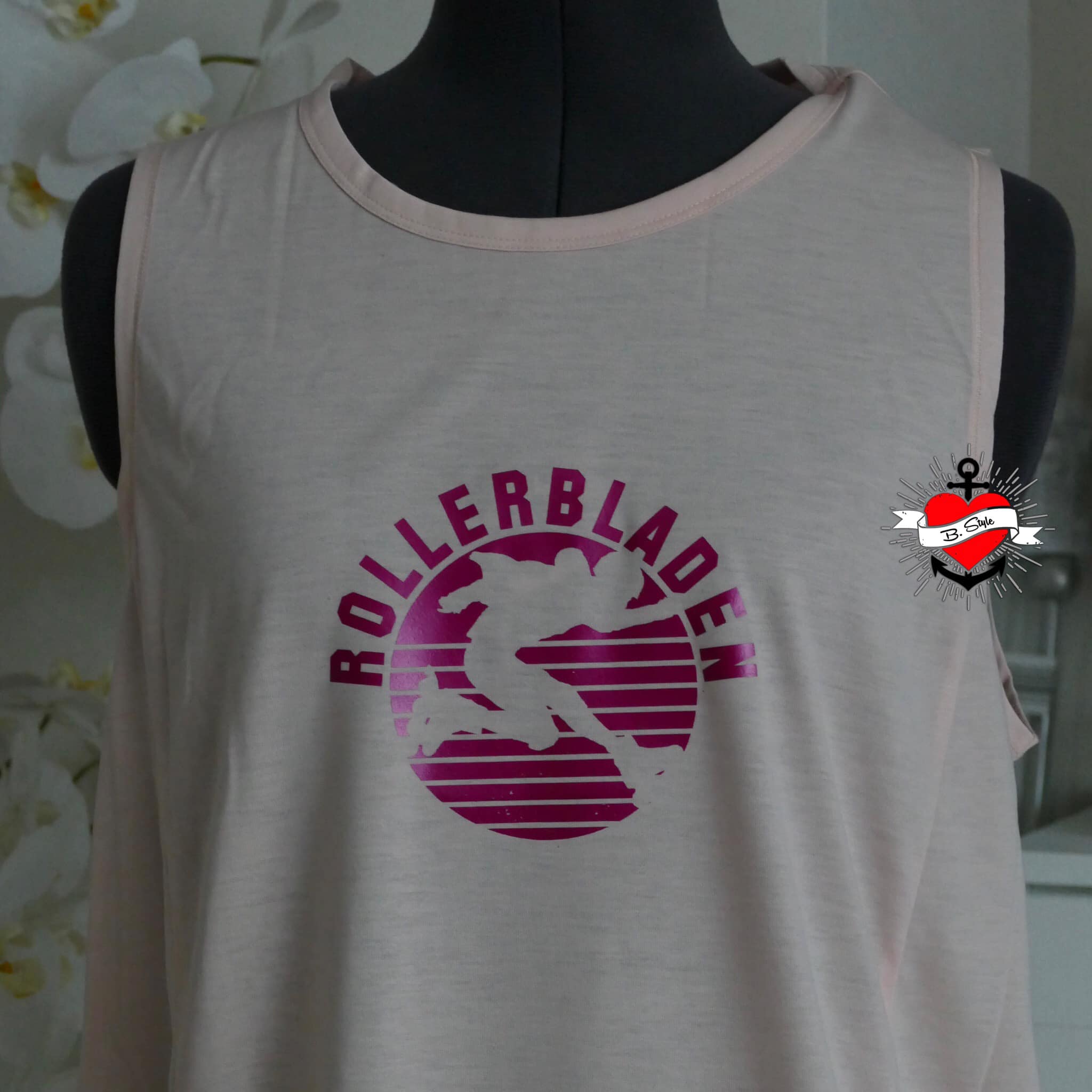 Inliner Rollerbladen Plotter datei Plotteridee Abzeichen Zeichen Schild DIY