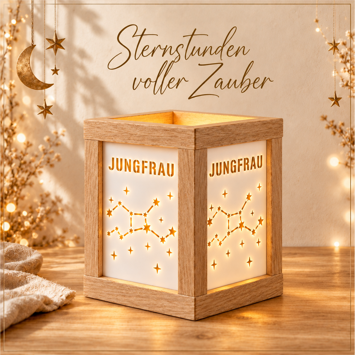 Silikonform - Jungfrau Laternen Seitenteil