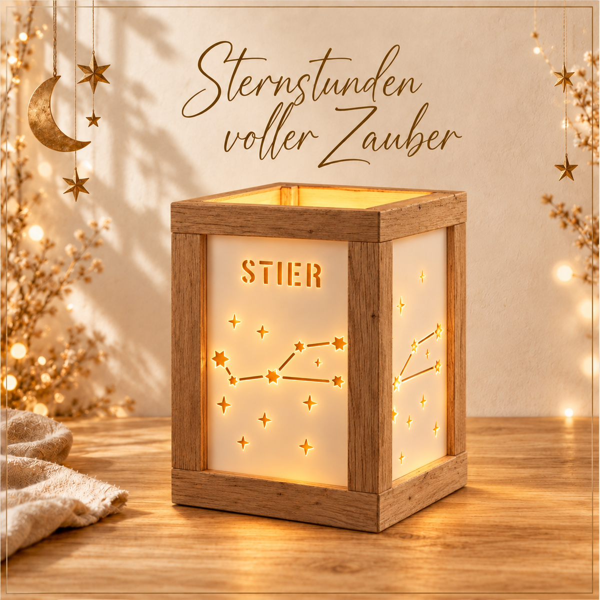 Silikonform - Stier Laternen Seitenteil
