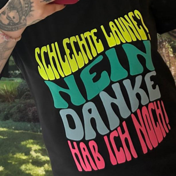 Schlechte Laune Nein Danke Hab ich noch! Plotterdatei B.Style Plotteridee DIY Plotter Tasche beplotten